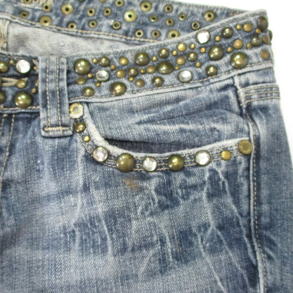 MISS ME Studded Bootcut Jeans Size 28 #16 - Picture 3 of 8